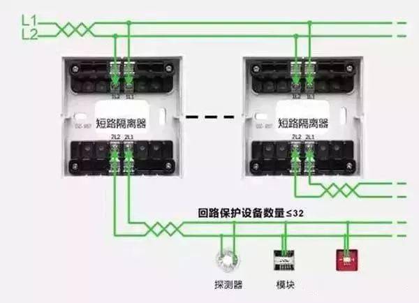 五大类35种消防产品电气接线原理图与电气联接详解